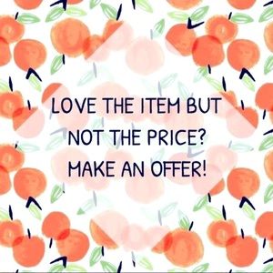 Love the item, make me an offer!
